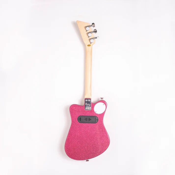Loog Mini Electric Guitars SPECIAL, sparkel pink