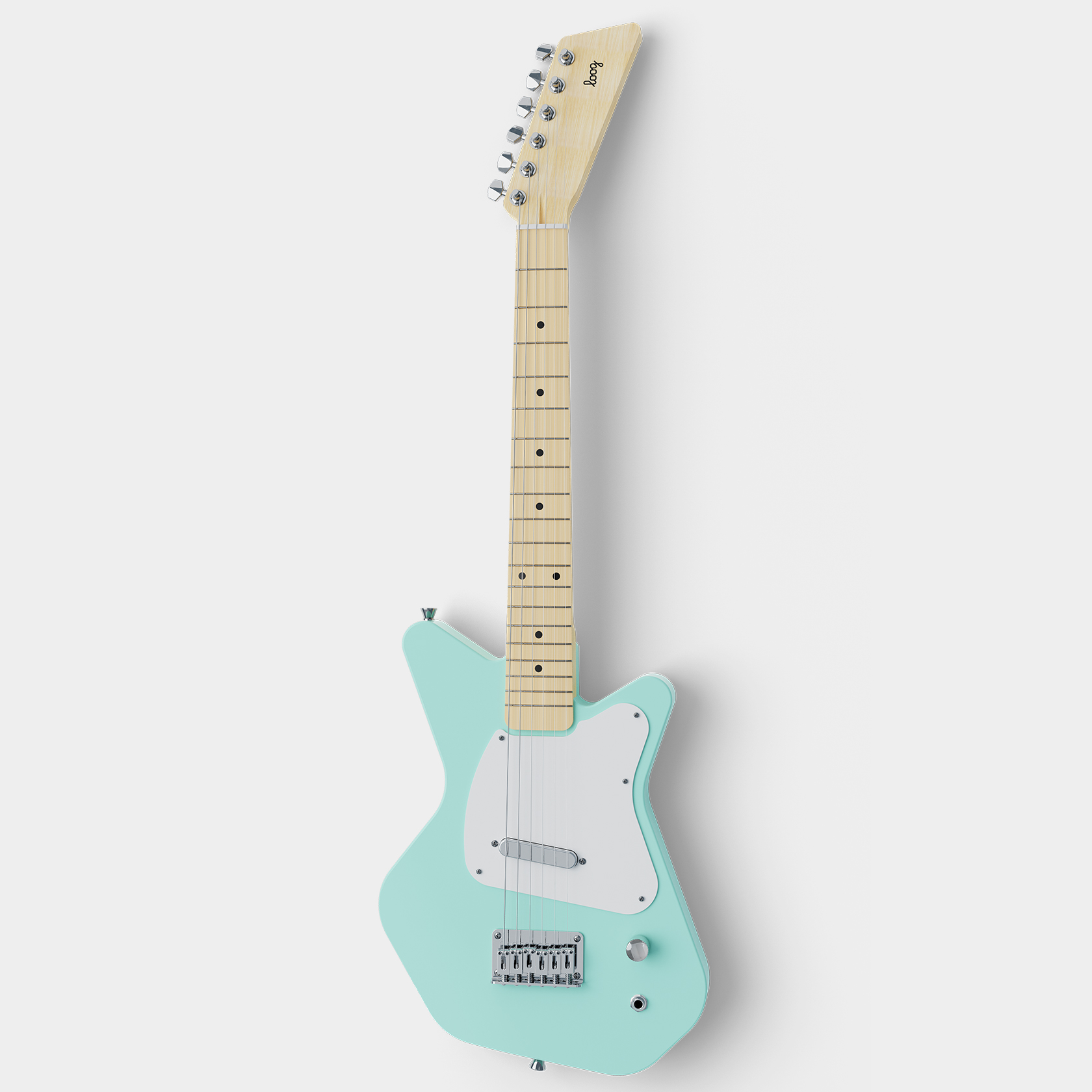 Loog Pro Electric Guitars VI - Green