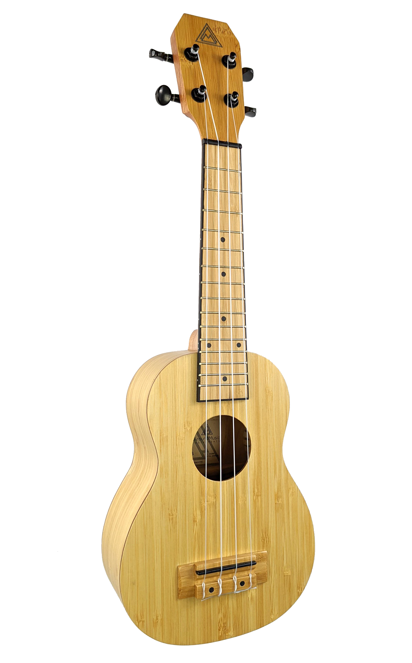 Around Music Instruments Bamboo Soprano Ukulele