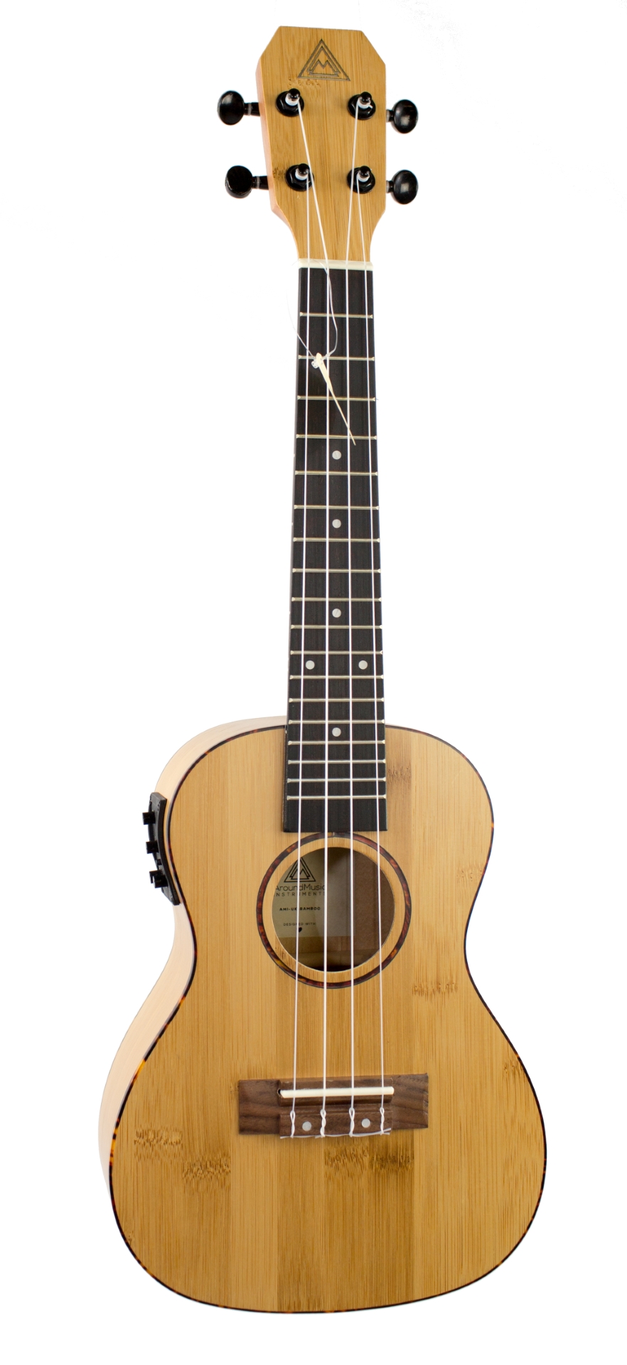 Around Music Instrument Bamboo Concert Ukulele EQ