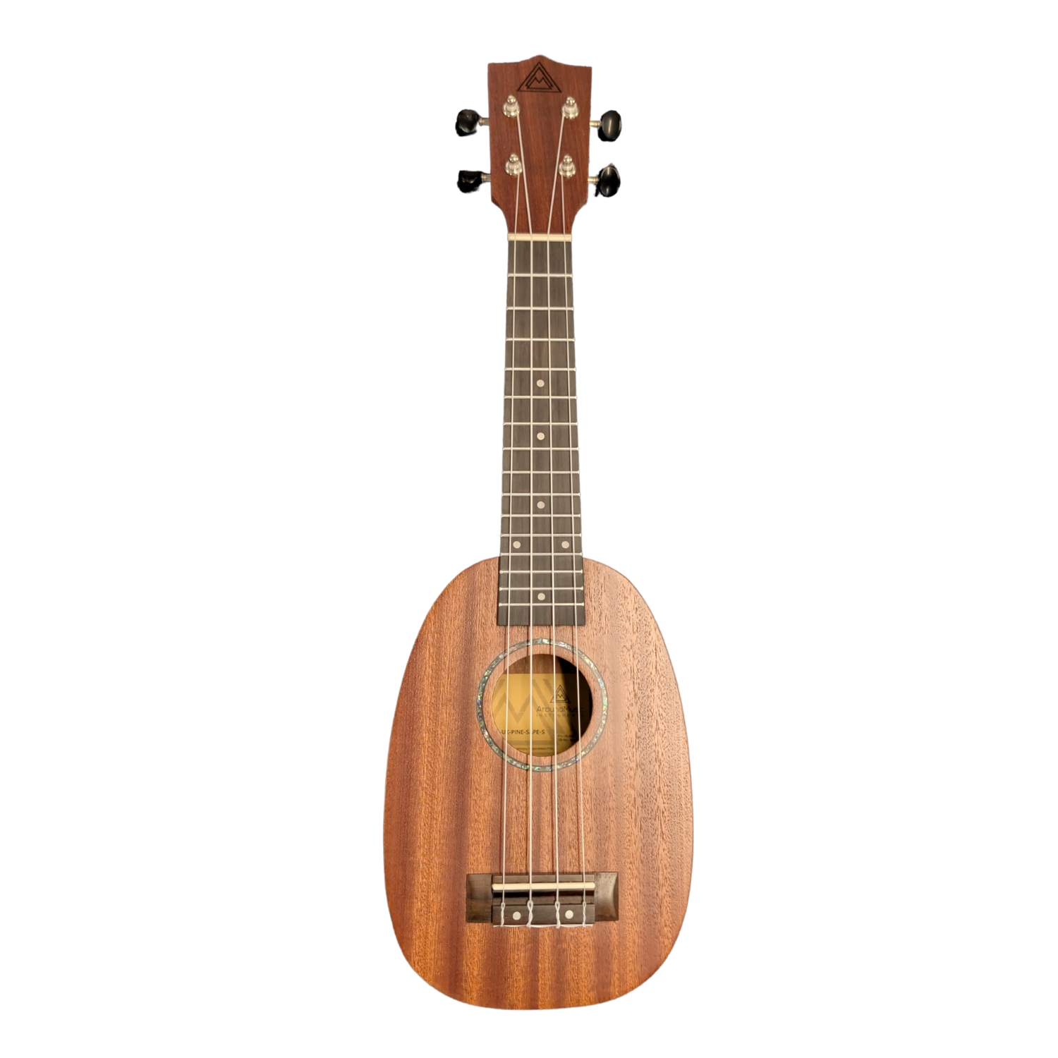 Around Music Instruments Pineapple Sapele Soprano Ukulele