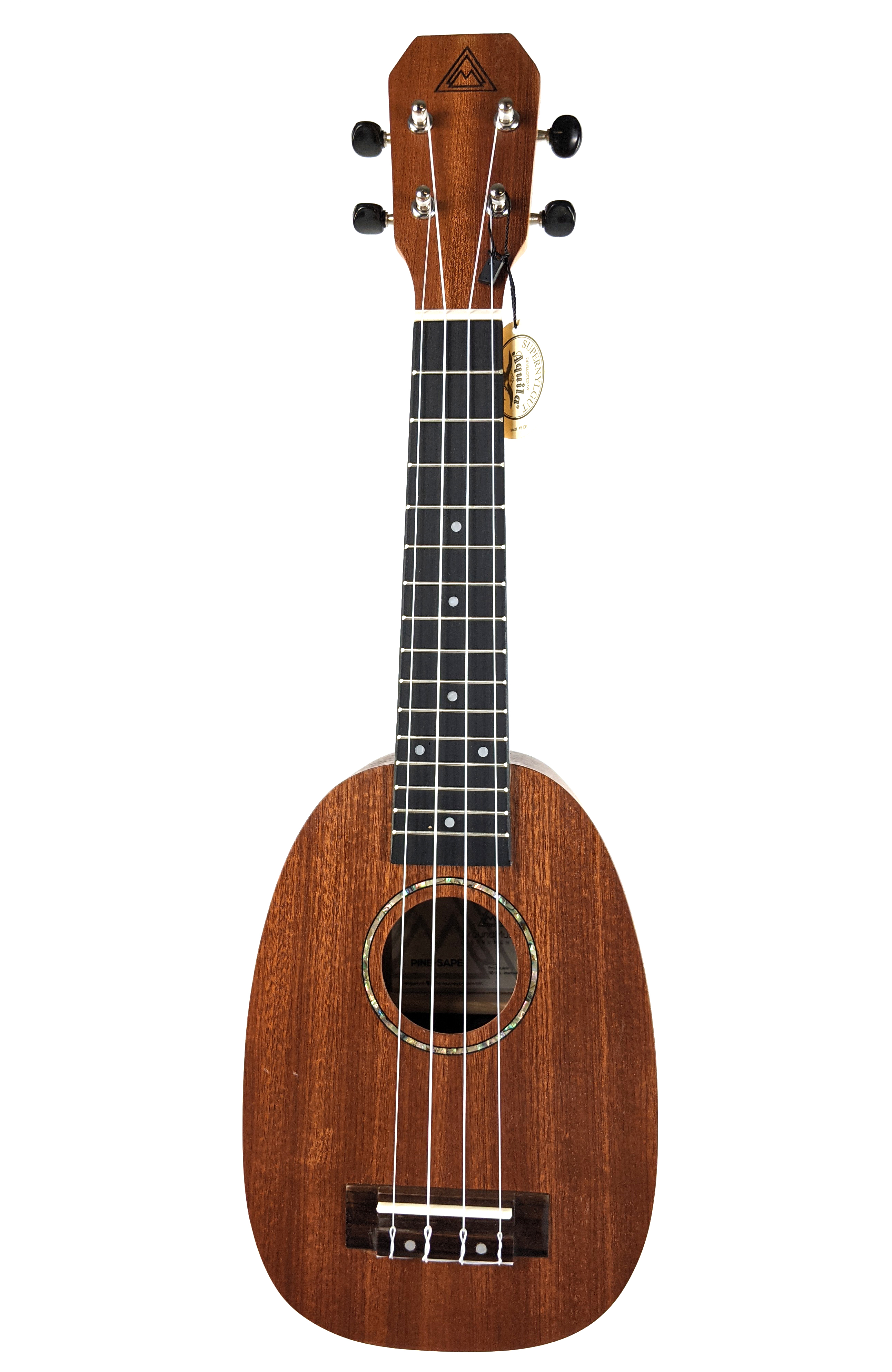 Around Music Instruments Pineapple Sapele Soprano Ukulele Around Music Instruments Pineapple Sapele Soprano Ukulele